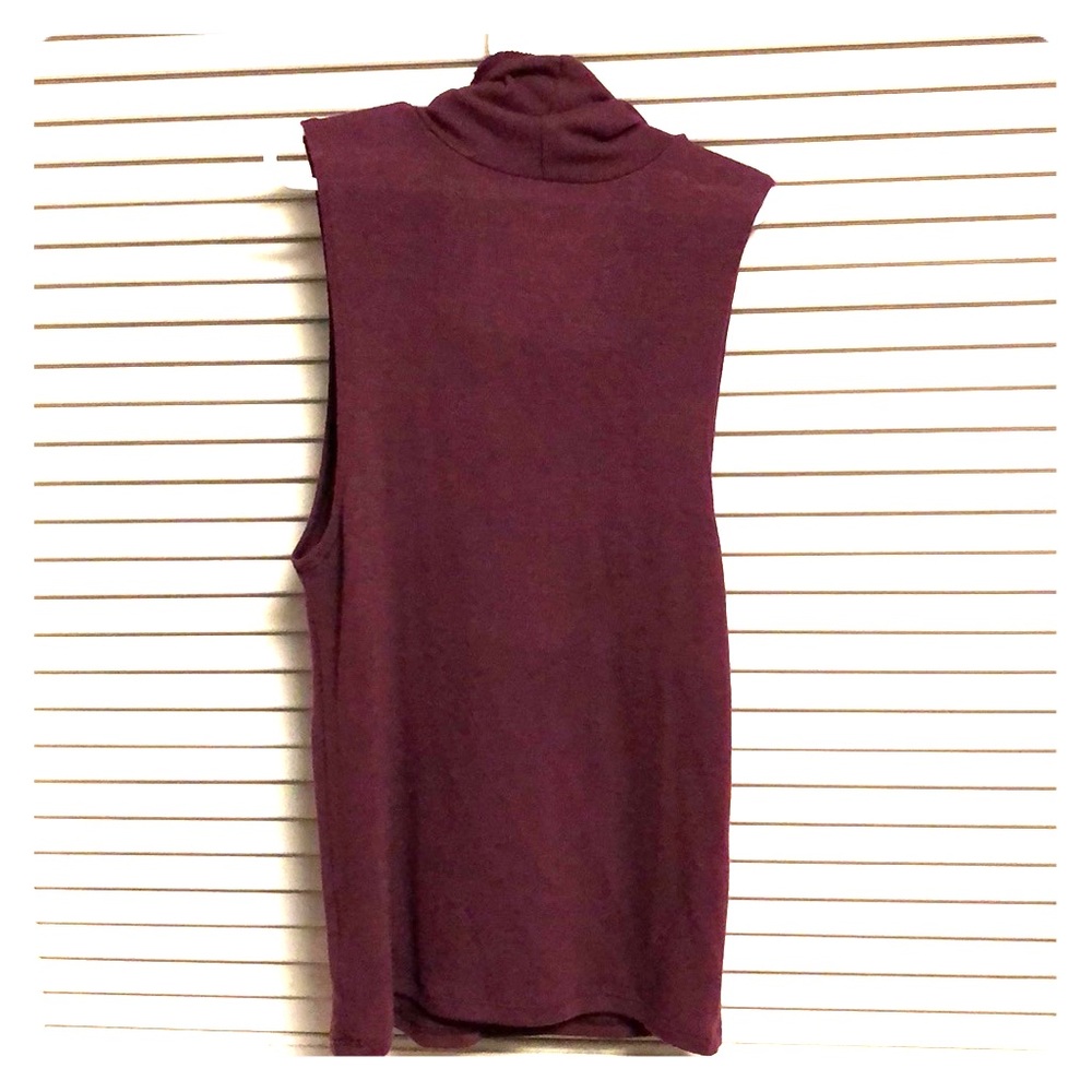 American eagle outfitters turtle neck tank top